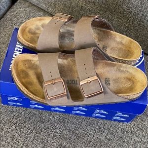 Brown Birkenstock Sandals